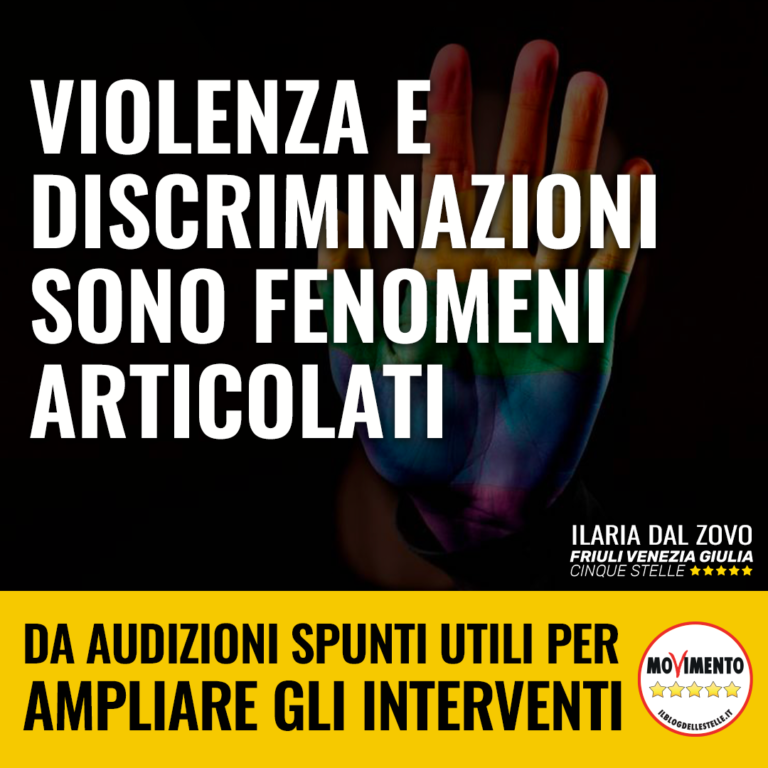 Da audizioni spunti utili per ampliare interventi contro violenza