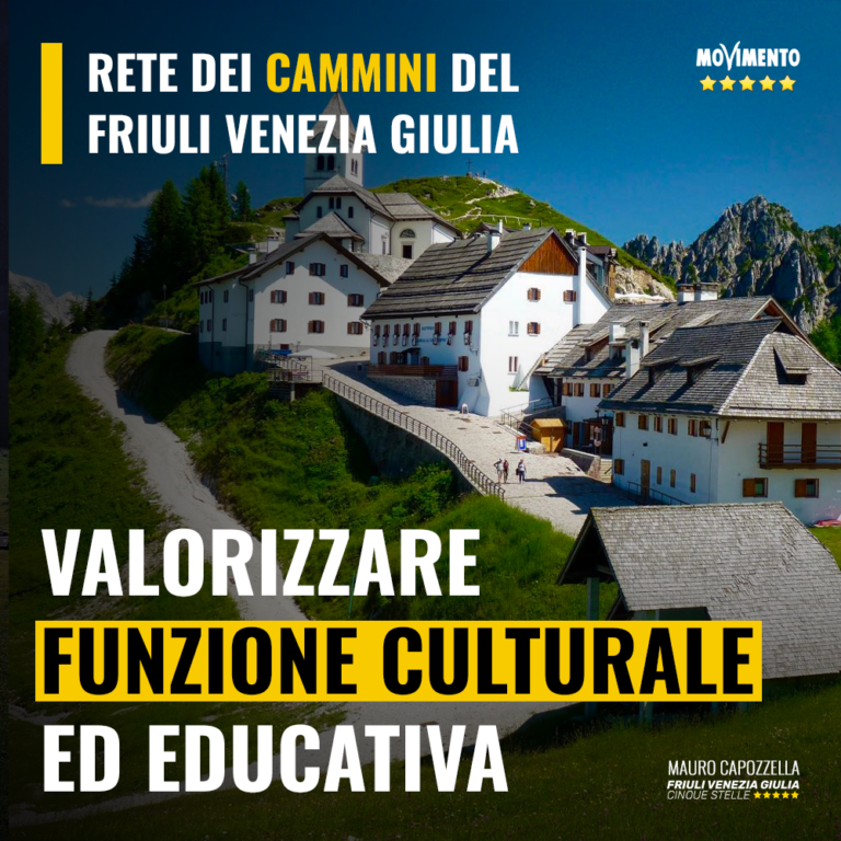 Cammini risorsa culturale, non solo turistica