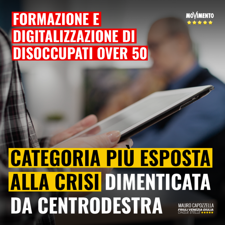 Lavoro, centrodestra lascia indietro gli over 50