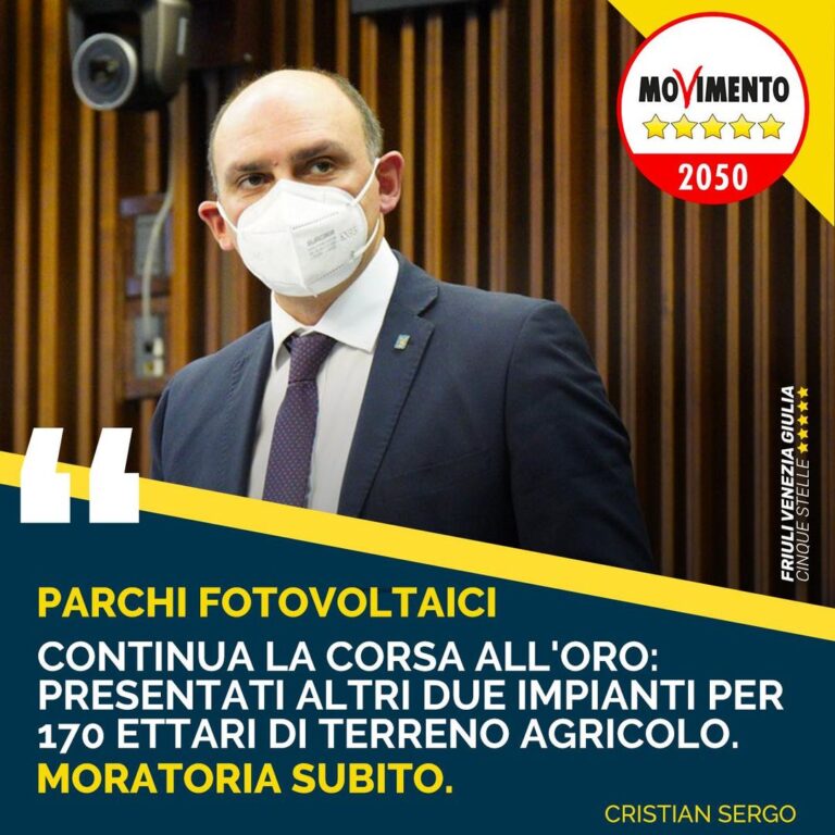 Parchi fotovoltaici in terreni agricoli, continua la corsa all’oro