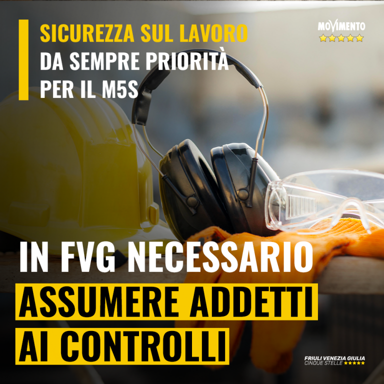 Sicurezza sul lavoro, necessario assumere addetti ai controlli