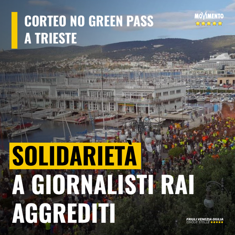 Solidarietà a giornalisti Rai aggrediti