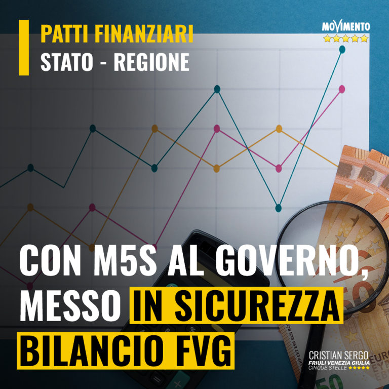 Patti finanziari, importante nostra presenza al Governo