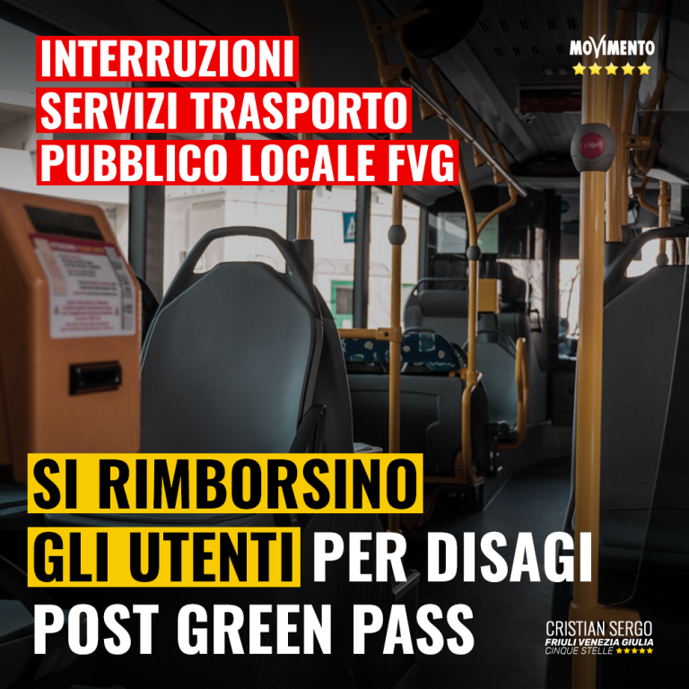 Tpl, rimborsare gli utenti per disagi post green pass