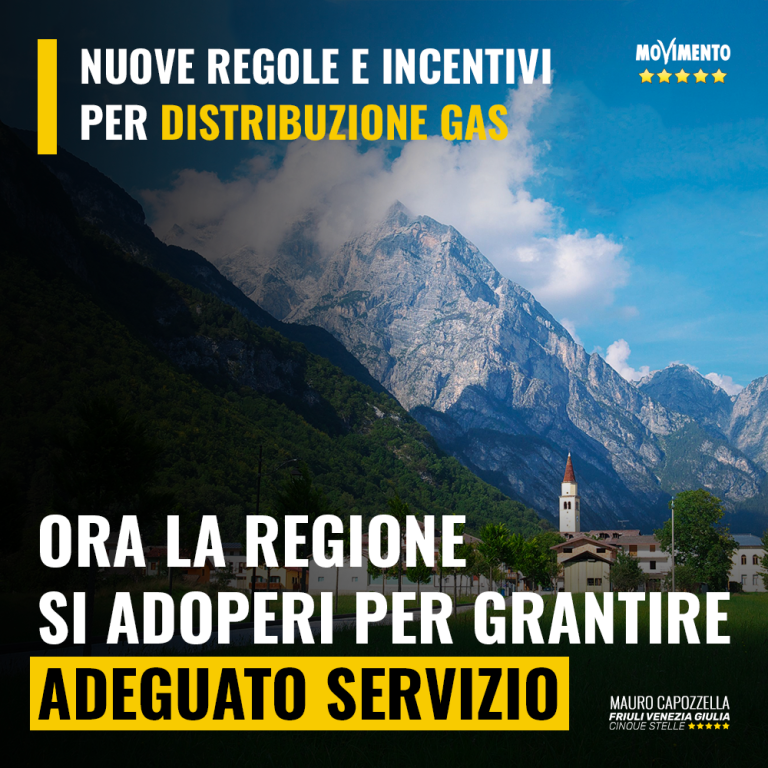 Bene nuove regole per distribuzione gas