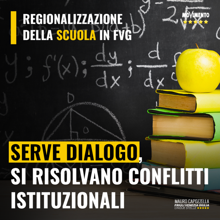 Scuola, risolvere conflitti istituzionali prima di ipotesi regionalizzazione