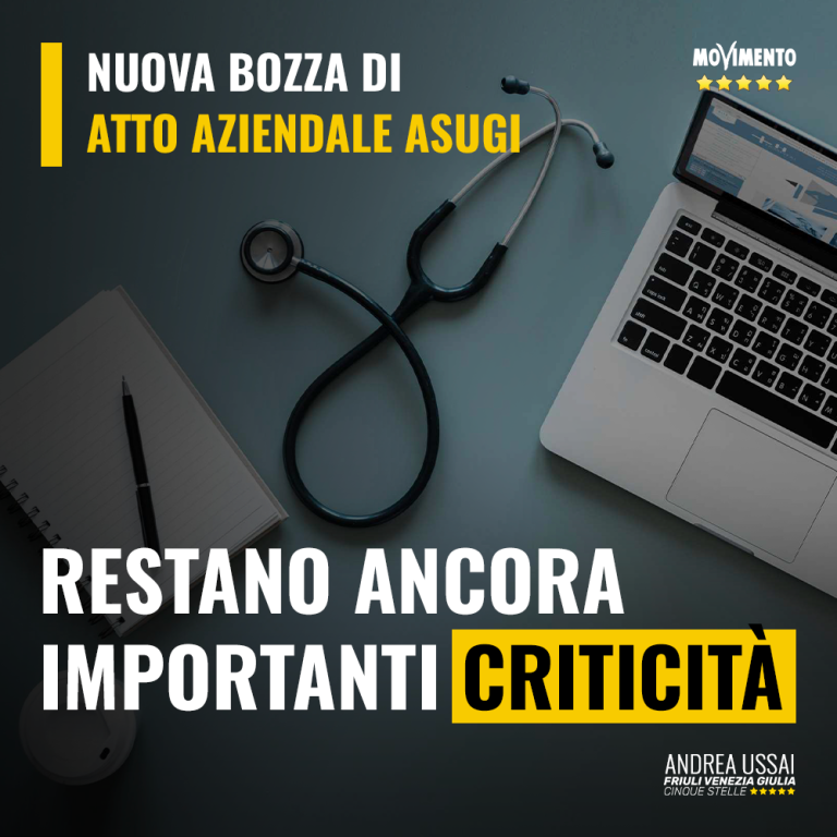 Atto aziendale ASUGI, qualche passo avanti ma restano criticità