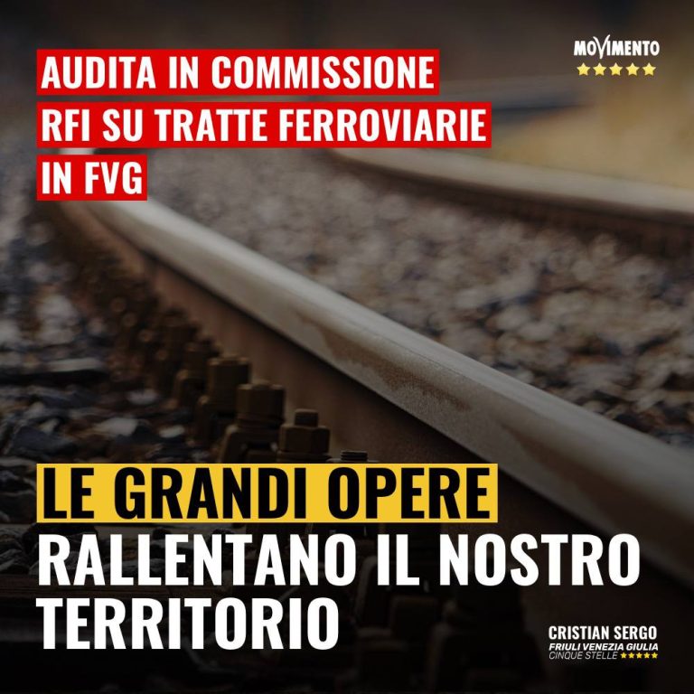 Le grandi opere rallentano il nostro territorio