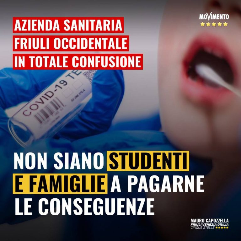 ASFO allo sbando, non paghino gli studenti