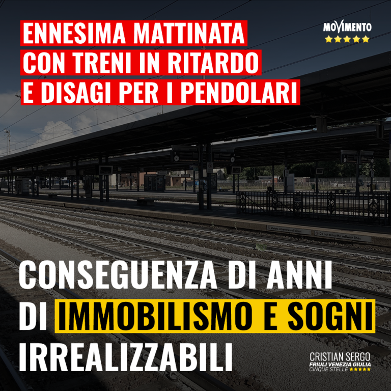 Treni, ritardi causati da anni di immobilismo e sogni irrealizzabili