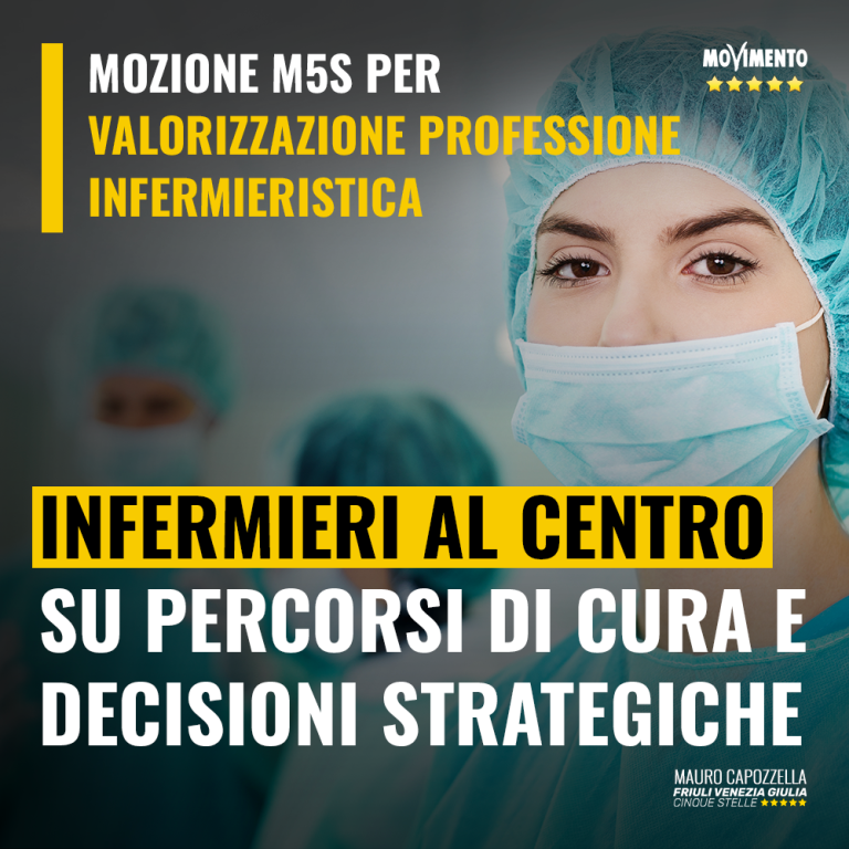 Mozione per valorizzazione professione infermieristica