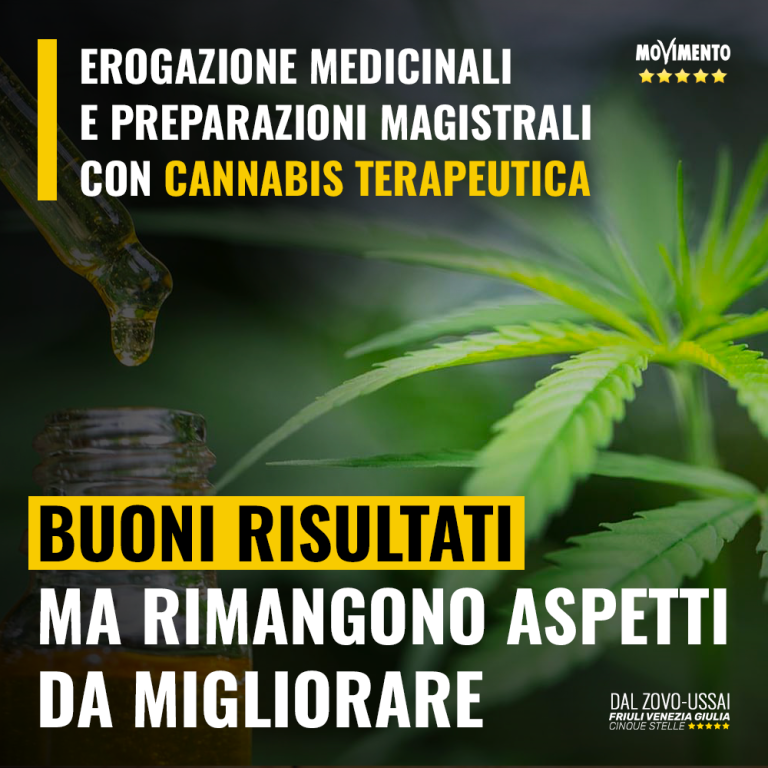 Cannabis terapeutica, buoni risultati ma aspetti da migliorare