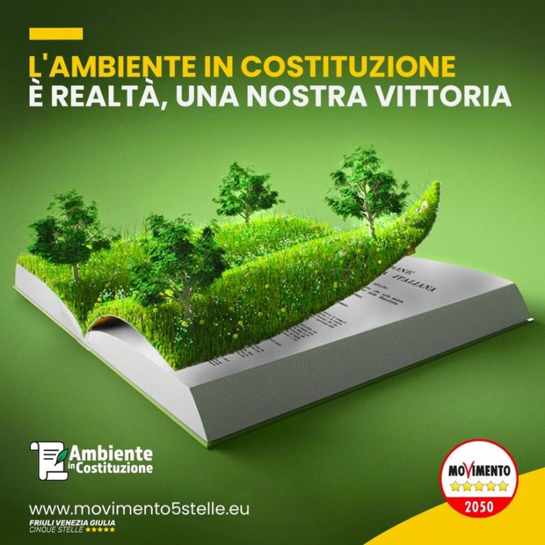 Tutela ambiente e animali in Costituzione è grande risultato