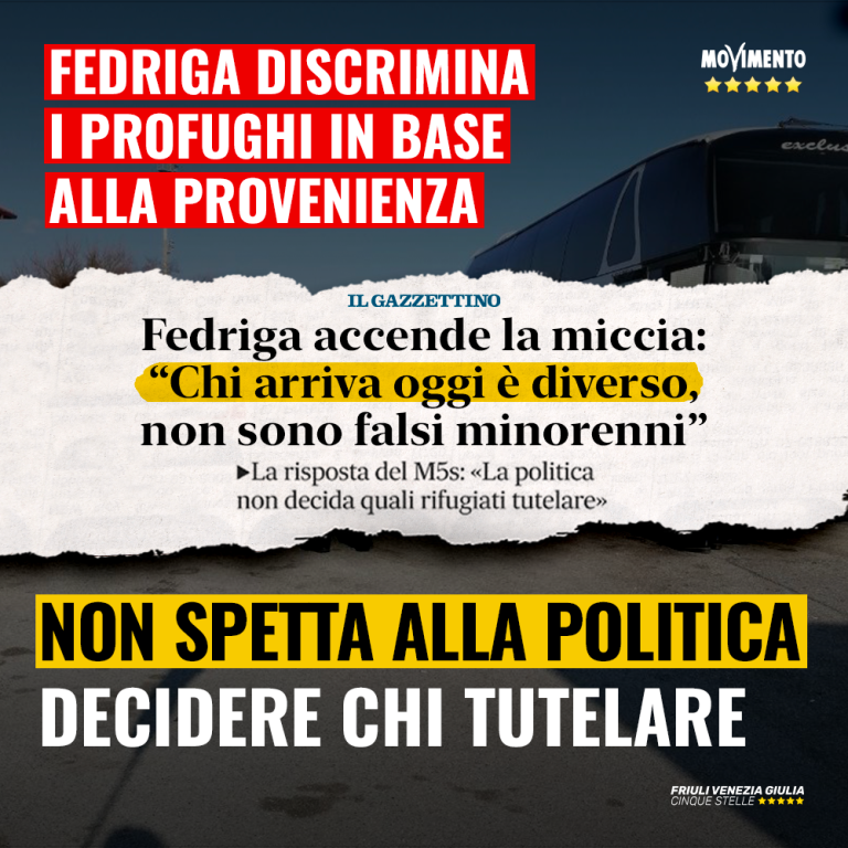 Non spetta alla politica decidere quali profughi tutelare