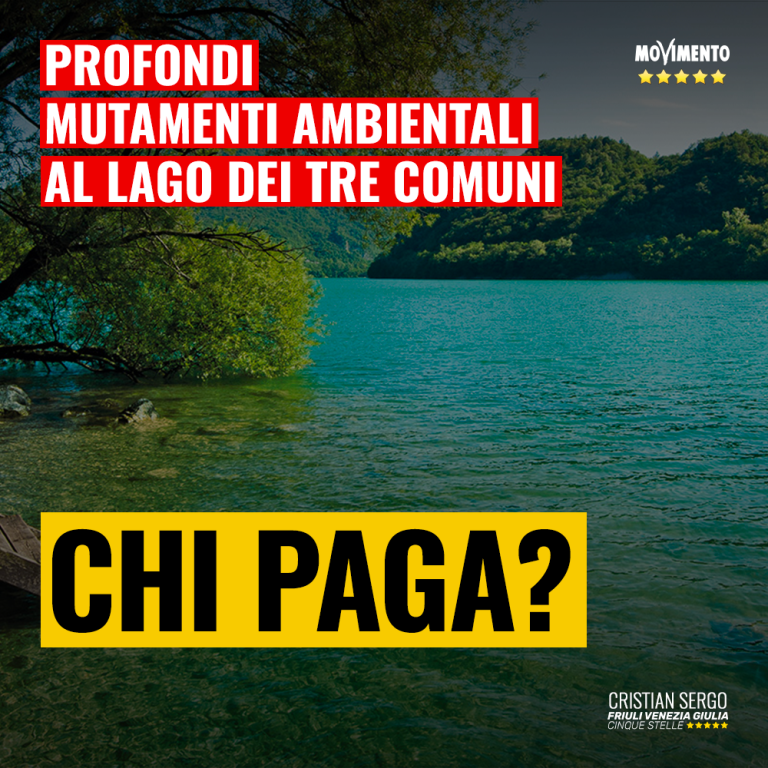 Lago dei Tre Comuni, chi paga i profondi mutamenti ambientali?