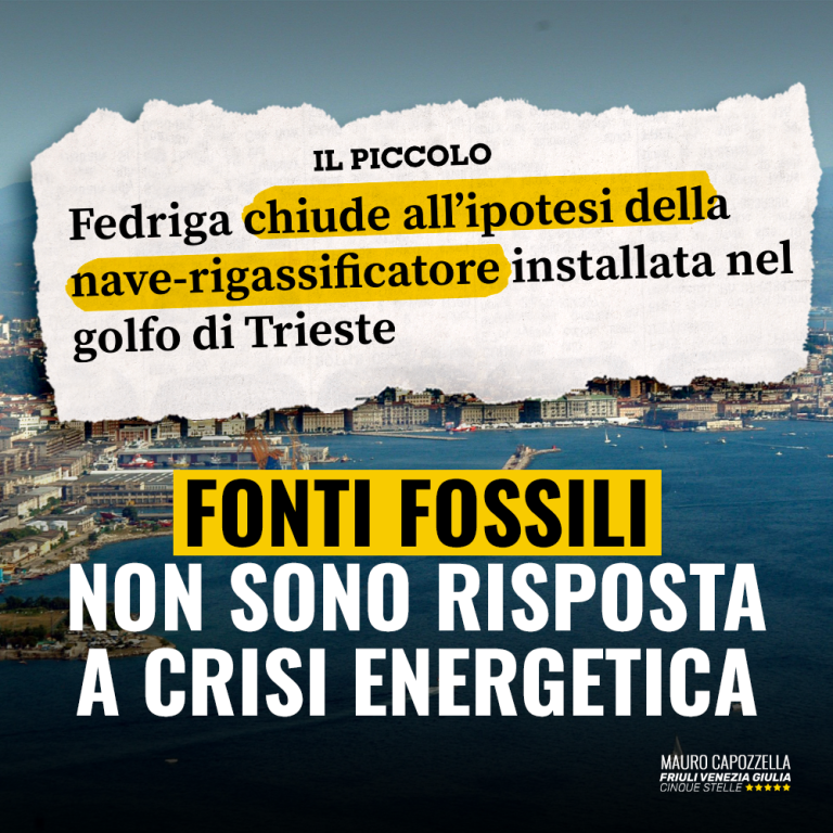 Crisi energetica, fonti fossili non sono risposta