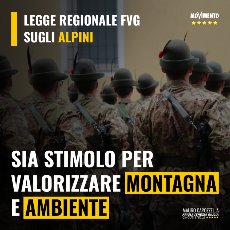 Legge Alpini sia stimolo per valorizzazione montagna e ambiente