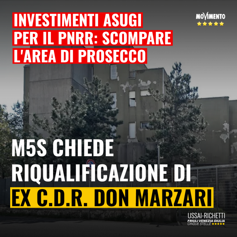 Investimenti ASUGI, riqualificare la Don Marzari