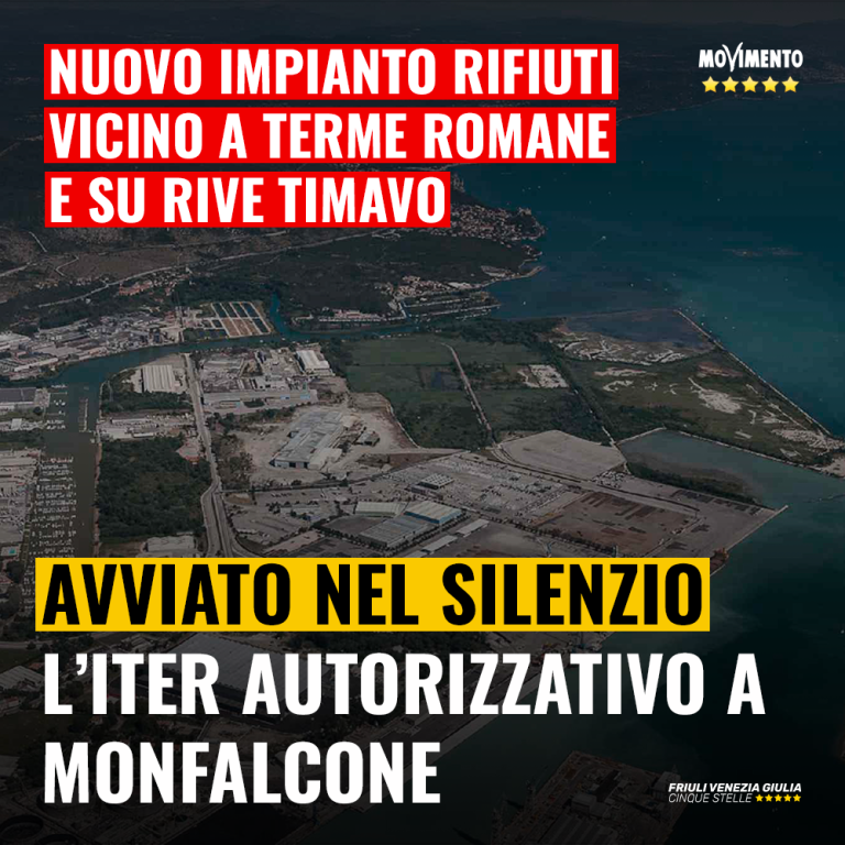 Monfalcone, nuovo impianto trattamento rifiuti vicino a Terme Romane e su rive Timavo