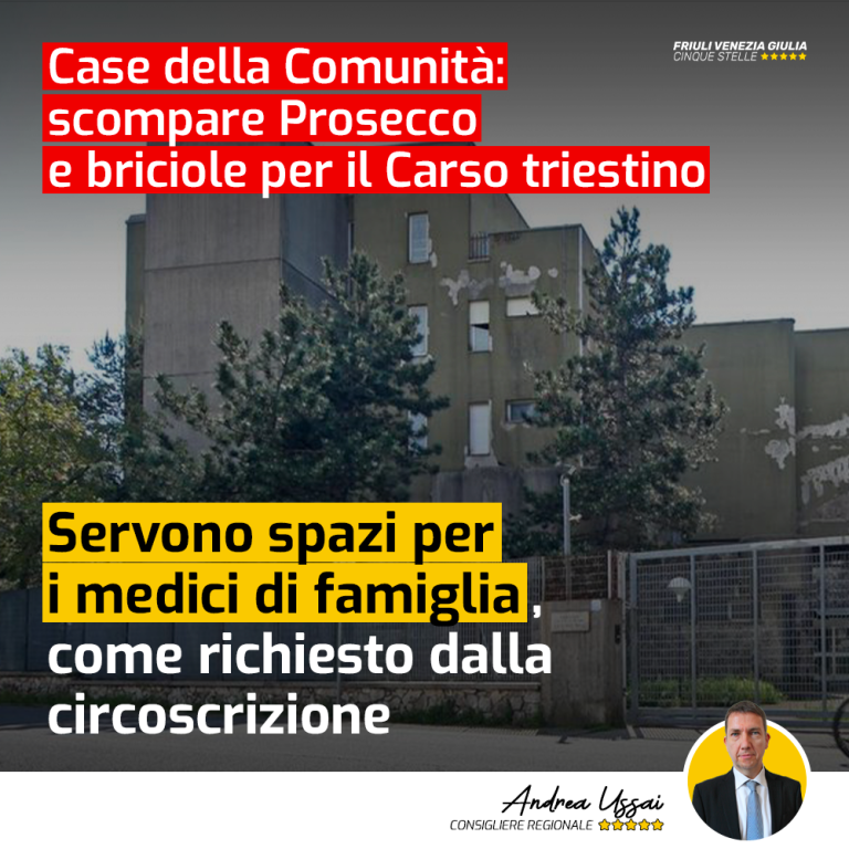 Case della Comunità, briciole per il Carso triestino