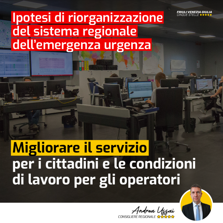 Riccardi ha scelto la centrale unica, ma non vuole dirlo