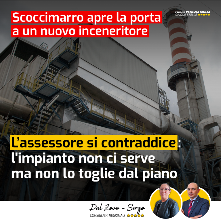 Scoccimarro apre la porta a un nuovo inceneritore