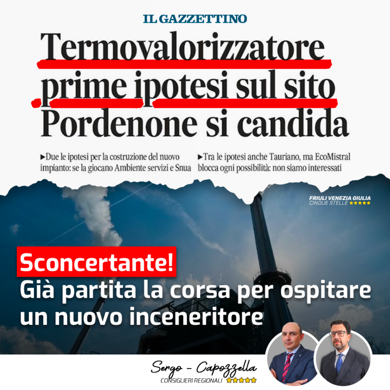 Già partita la corsa per ospitare un nuovo inceneritore