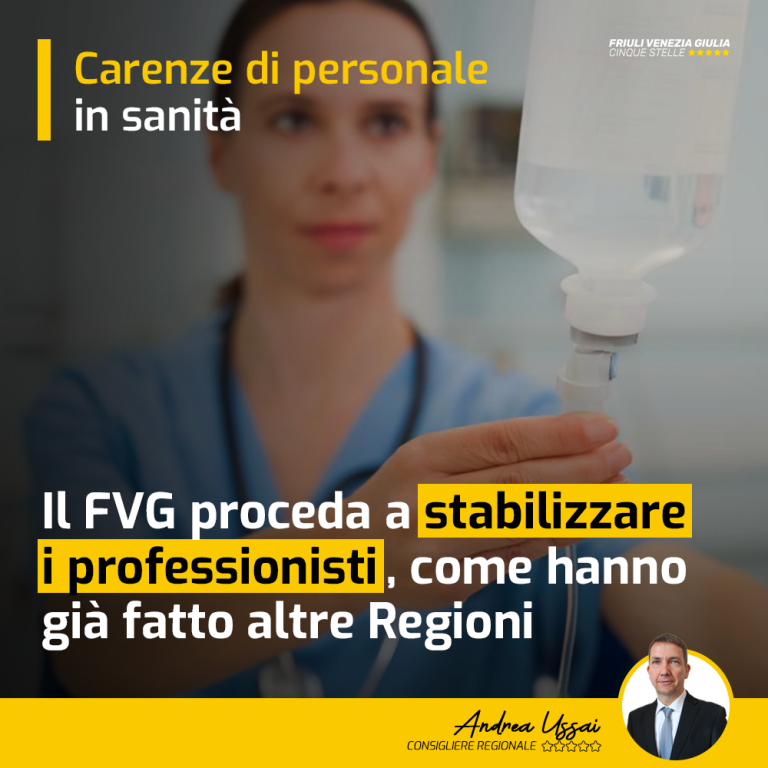 Stabilizzazioni in sanità, altre Regioni si sono mosse, FVG timido