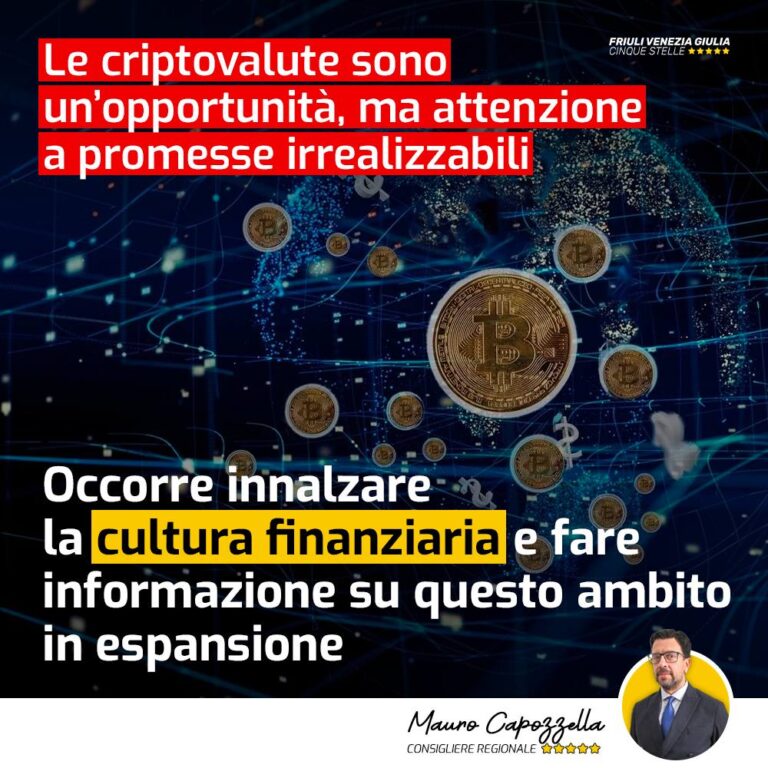 Criptovalute un’opportunità, ma occhio a promesse irrealizzabili