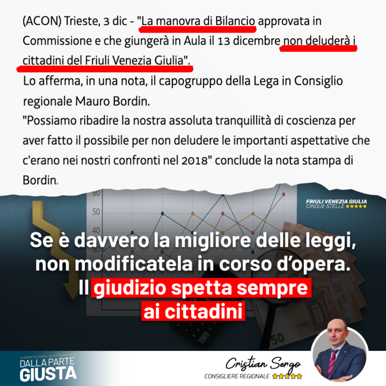 Per la Lega stabilità va bene così? Non proponga modifiche