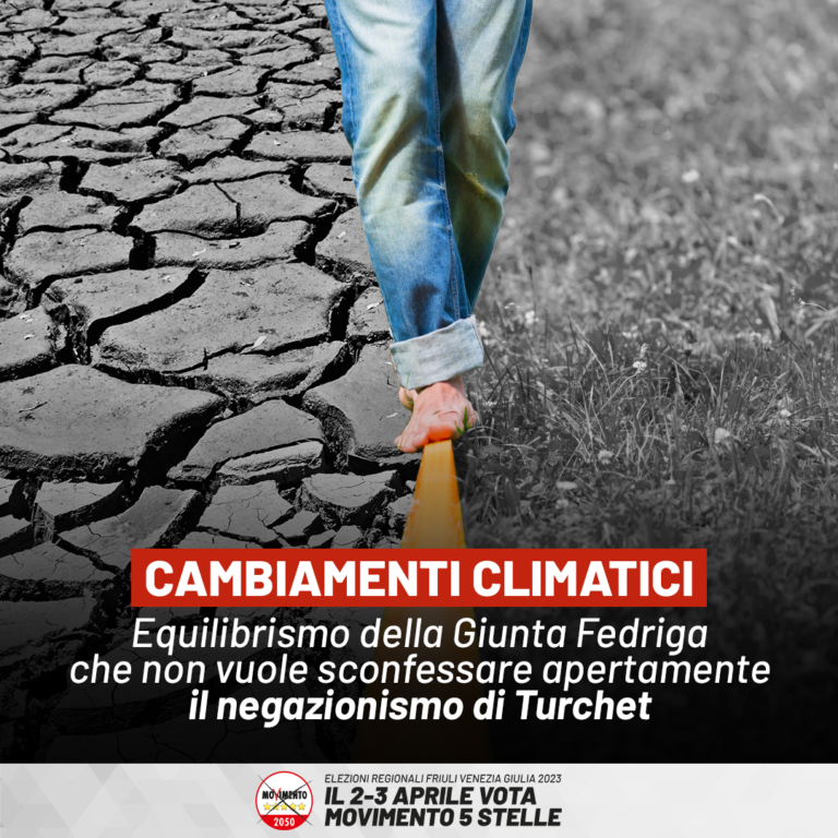 Cambiamenti climatici, equilibrismo Giunta su negazionismo di Turchet