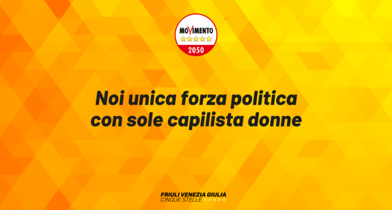 Noi unica forza politica con sole capilista donne