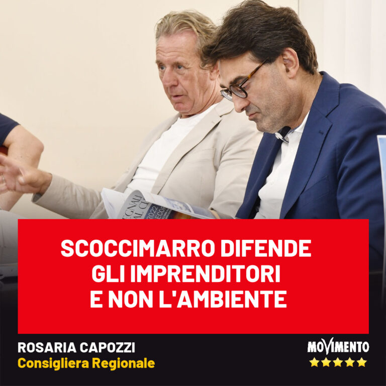 Capozzi M5S “Scoccimarro e Giunta Fedriga mettono in ridicolo un’intera Regione con le loro idee sul clima”