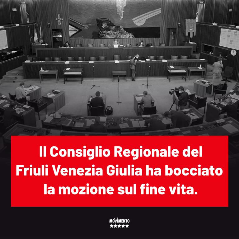 Fine vita, Capozzi: Fedriga preferisce non prendere posizione