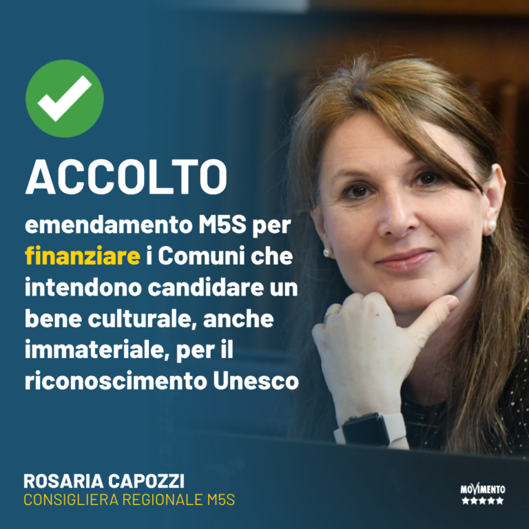 Cultura, Capozzi: Approvato emendamento per aiutare i Comuni che avanzano la candidatura a patrimonio Unesco