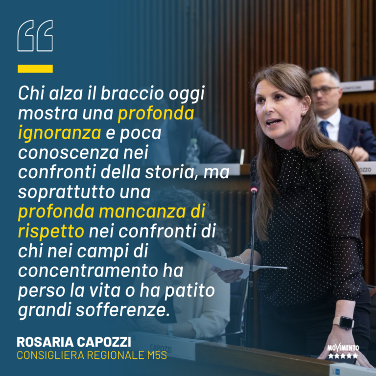 Giorno della Memoria, Capozzi: Ricordo come monito presente e futuro