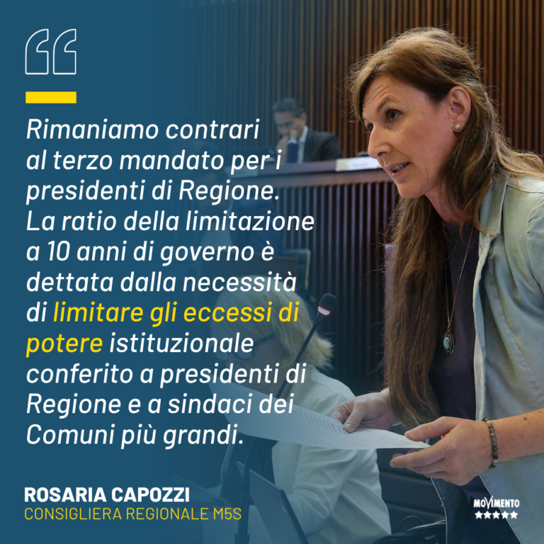 Terzo mandato, Capozzi: rimaniamo contrari a bramosia di Fedriga