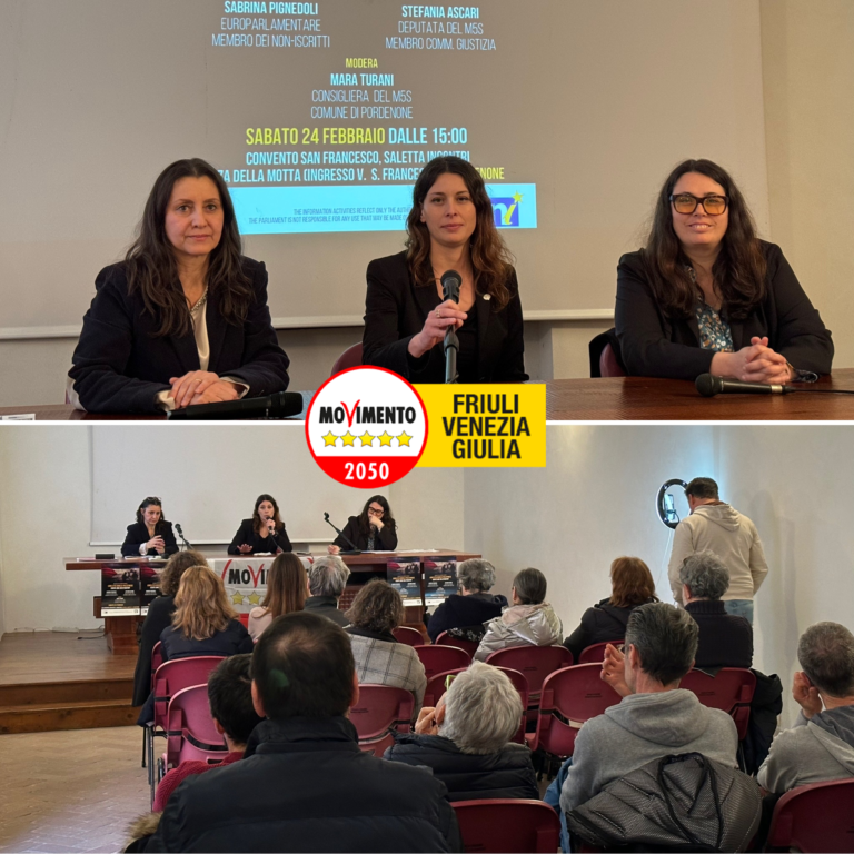 Evento a Pordenone sul conflitto israelo-palestinese: grazie per questa occasione di confronto!