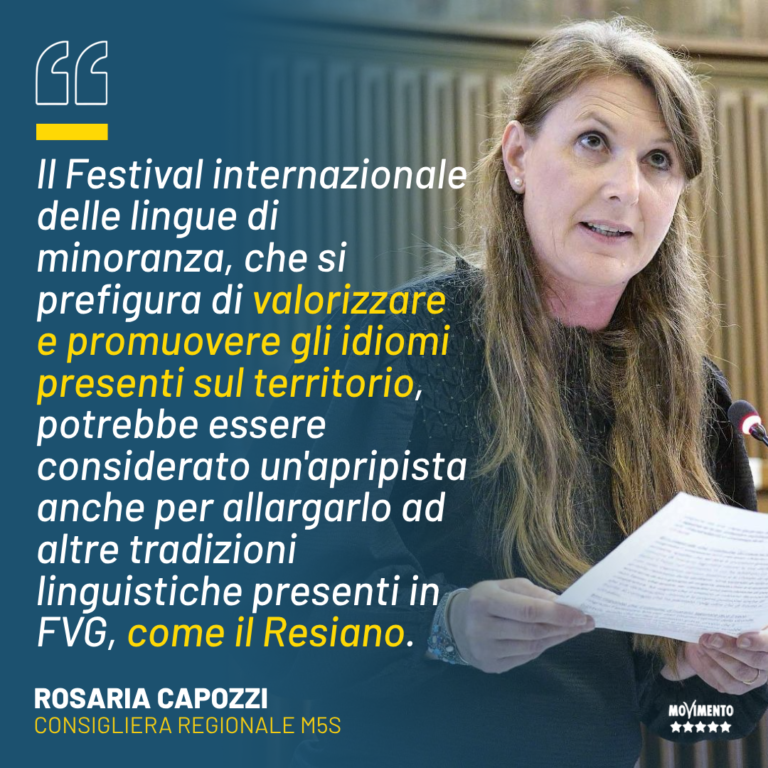 Festival lingue, Capozzi: Importante per la nostra specialità