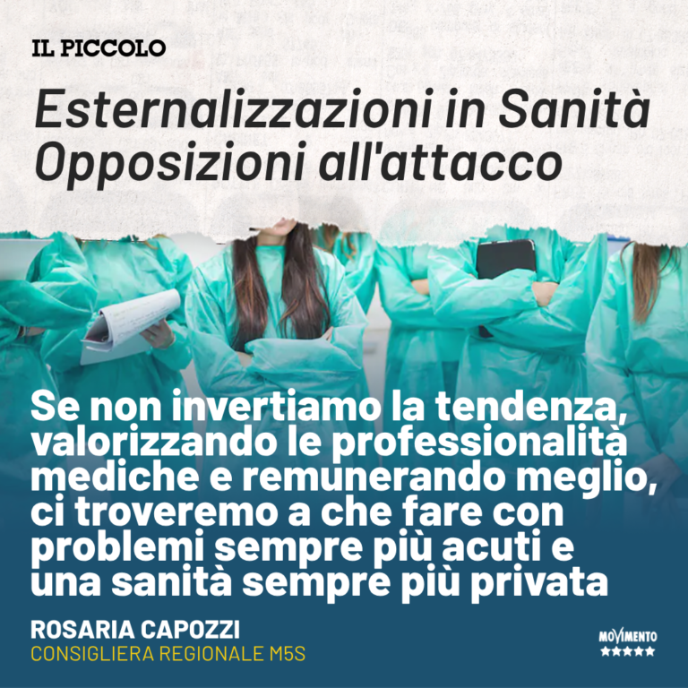 Sanità, Capozzi: Privato, paradossale esubero personale medico