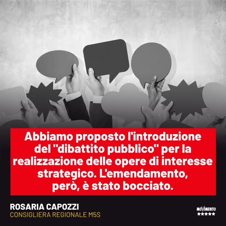 DDL 16, Capozzi: Le ragioni del nostro no alla legge Amirante