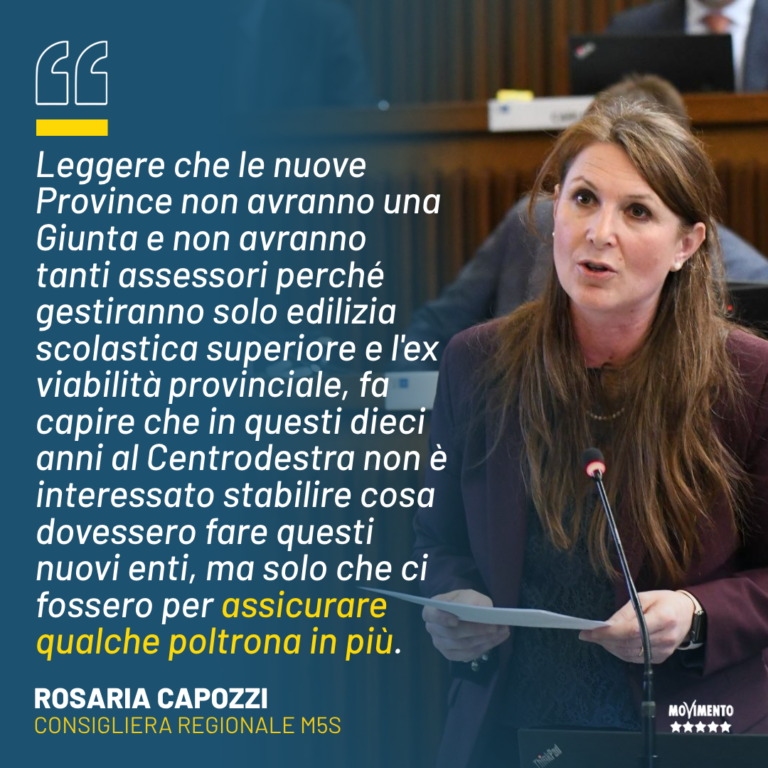 Province, Capozzi: Vaso di coccio, creerà confusione delle competenze