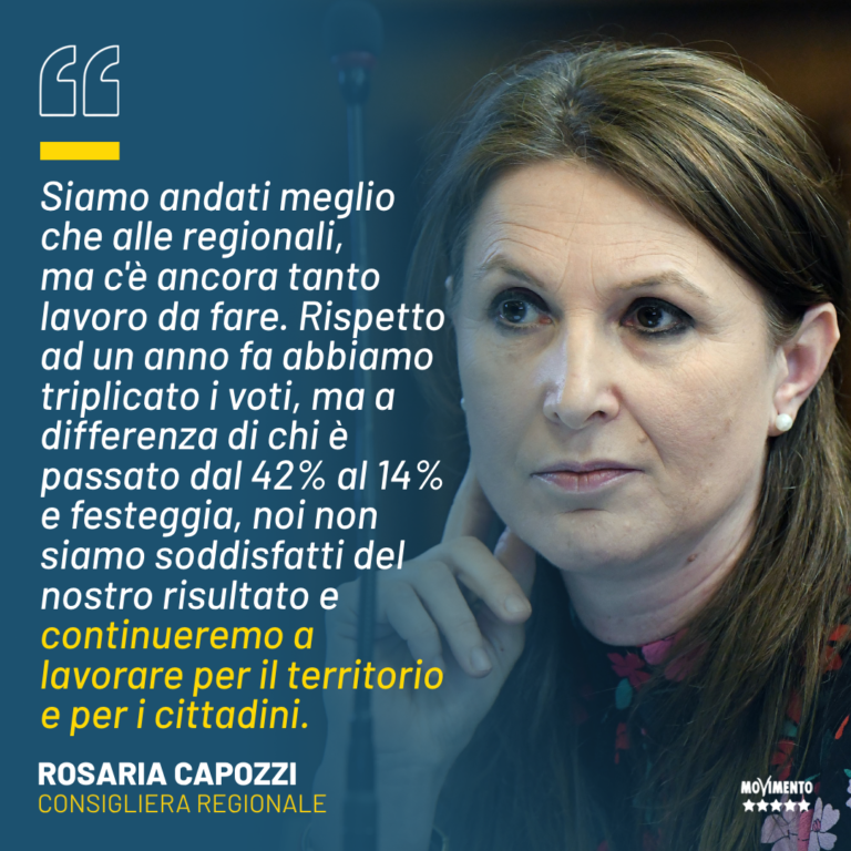 Europee, Capozzi: Andati meglio che alle regionali, ma c’è ancora tanto lavoro da fare