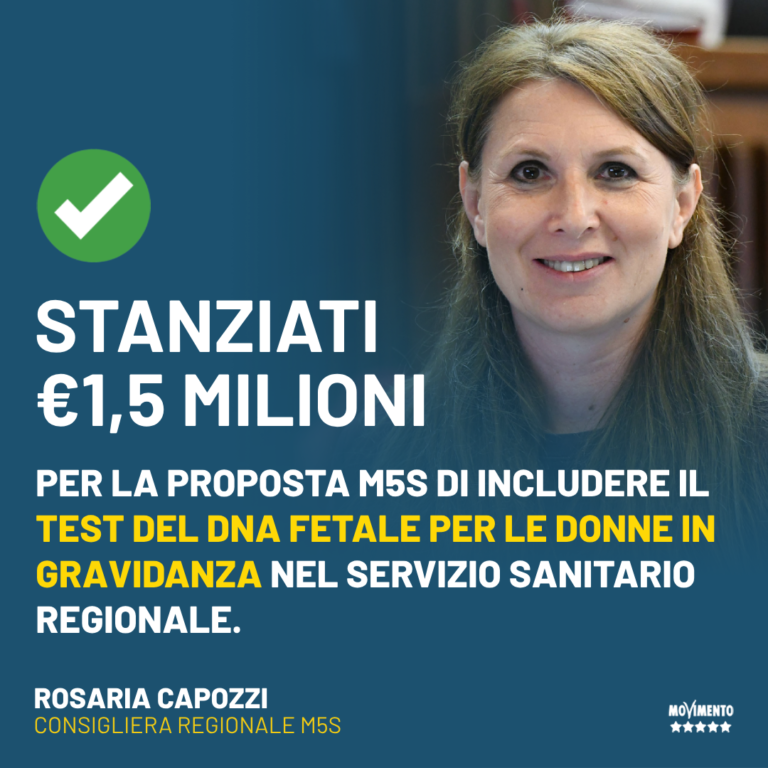 Salute, Capozzi: Nostra proposta accolta dalla Giunta stanziati 1,5 milioni di euro per screening neonatali