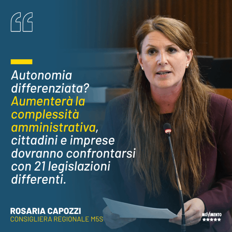 Autonomia differenziata, Capozzi: Divide il Paese e rende il FVG ordinario