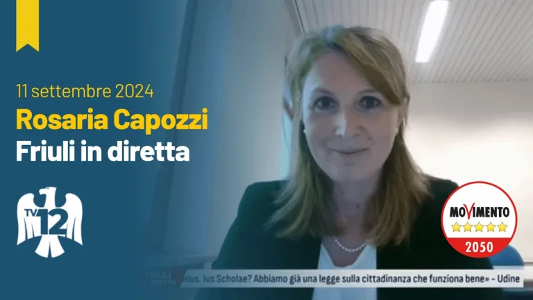 [Video] Confronto TV tra Rosaria Capozzi (M5S) e Lanfranco Sette (Sindaco Latisana) sul Tagliamento