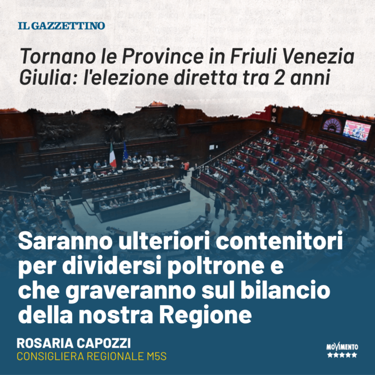 Province, Capozzi: Contentino che graverà sul bilancio regionale