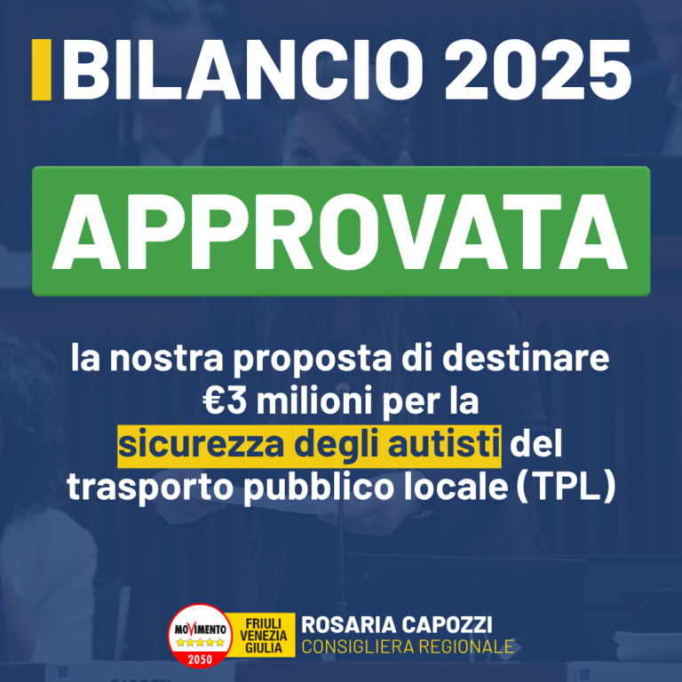 Bilancio, ecco quali nostre proposte sono state approvate