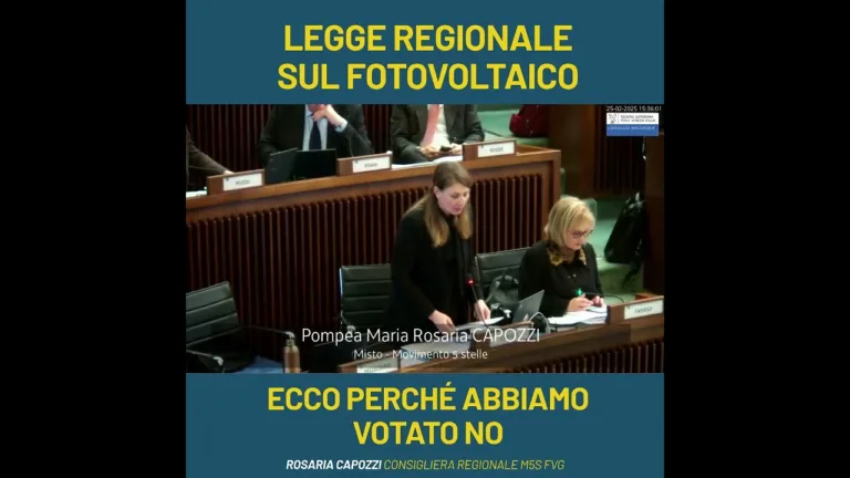 Fotovoltaico, Capozzi: Troppe criticità nella norma, doveroso il nostro no